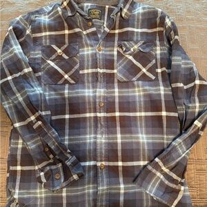 Jachs flannel Plaid Button-Up Shirt